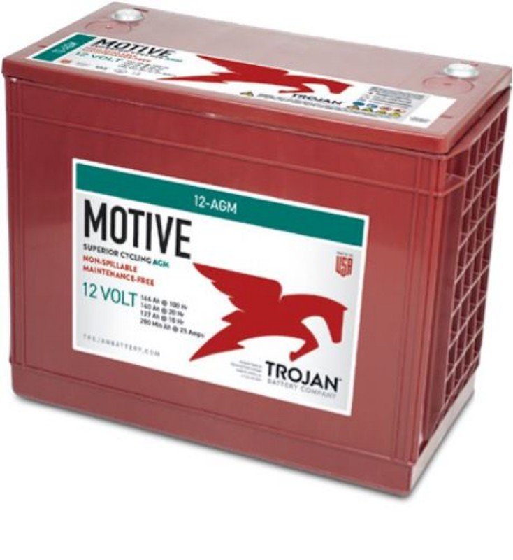 Imagen de Batería TROJAN 12-AGM Deep Cycle Motive 