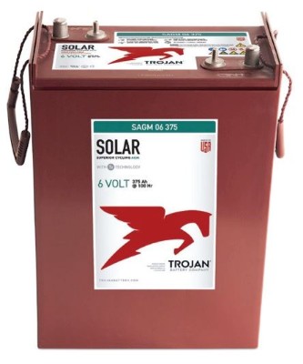 Imagen de Batería TROJAN SAES 06 375 Deep Cycle Solar AGM 