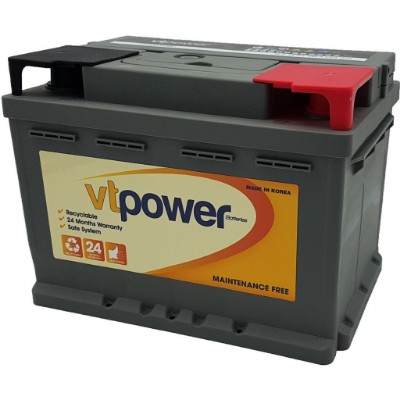 Imagen de BATERÍA VT POWER Turismo VTLB265540D 12V 65Ah