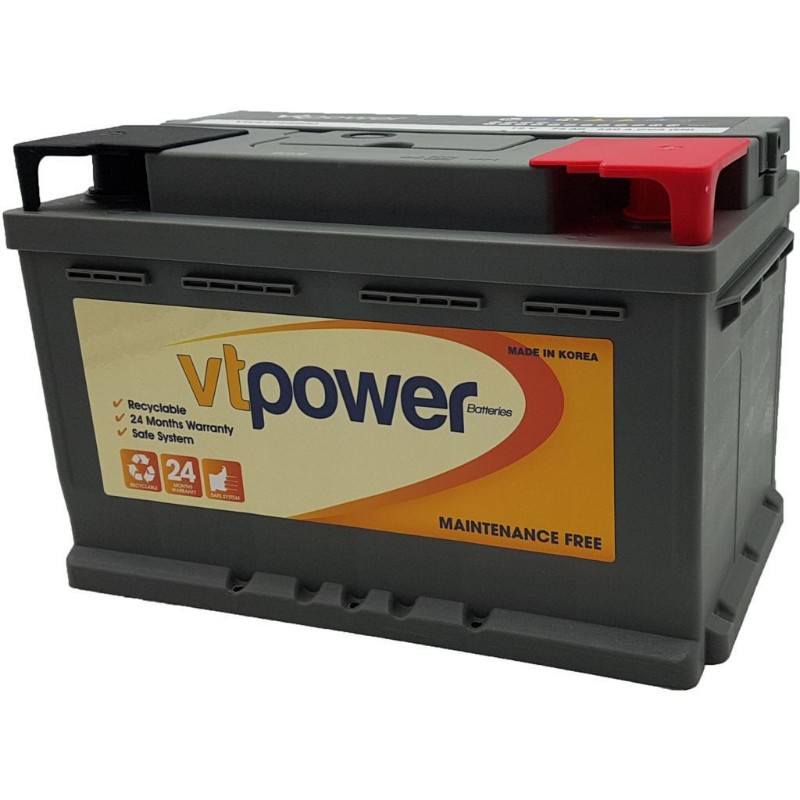 Imagen de BATERÍA VT POWER Turismo VTLB375680D 12V 75Ah