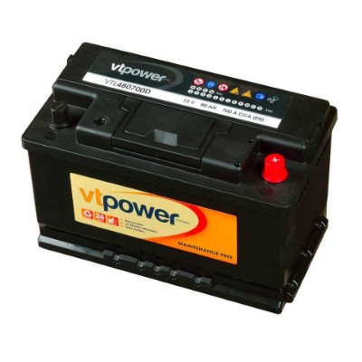 Imagen de BATERÍA VT POWER Turismo VTL480700D 12V 80Ah