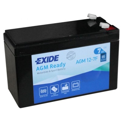 Imagen de BATERÍA EXIDE Ready AGM12-7F 12V 7Ah