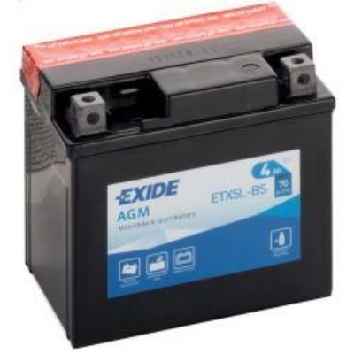 Imagen de BATERÍA EXIDE ETX5L-BS AGM