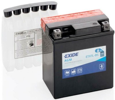 Imagen de BATERÍA EXIDE AGM ETX7L-BS 12V 6Ah