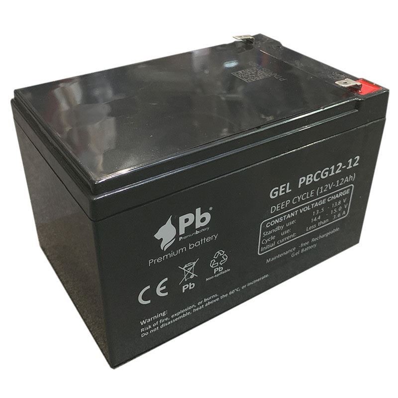 Imagen de Batería Premium Battery PBCG12-12 GEL Cíclica