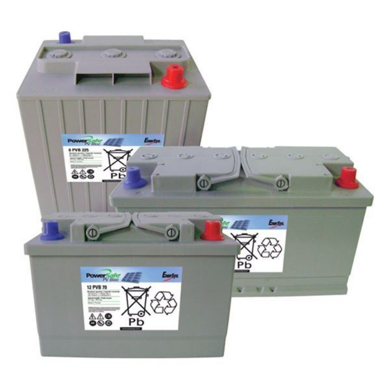 Imagen de Batería GEL 121Ah 12V ENERSYS 12PVB121 ciclo profundo