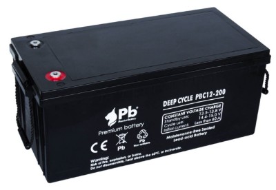 Imagen de Batería Premium Battery PBC12-200 AGM Ciclica