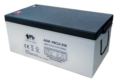 Imagen de Batería Premium Battery PBC12-250 C10 AGM Ciclica