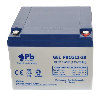 Imagen de Batería Premium Battery PBCG12-28 GEL Cíclica