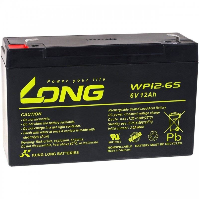 Imagen de LONG WP12-6S AGM Cíclica