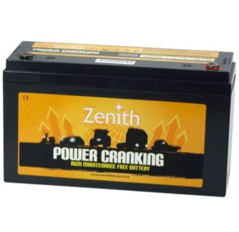 Imagen de BATERÍA ZENITH ZPC120030 Power Cranking 30Ah 450A AGM