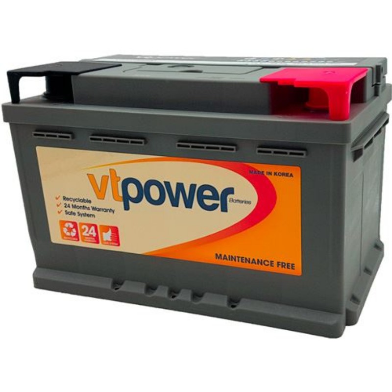 Imagen de BATERÍA VT POWER Turismo VTLB374660D 12V 74Ah