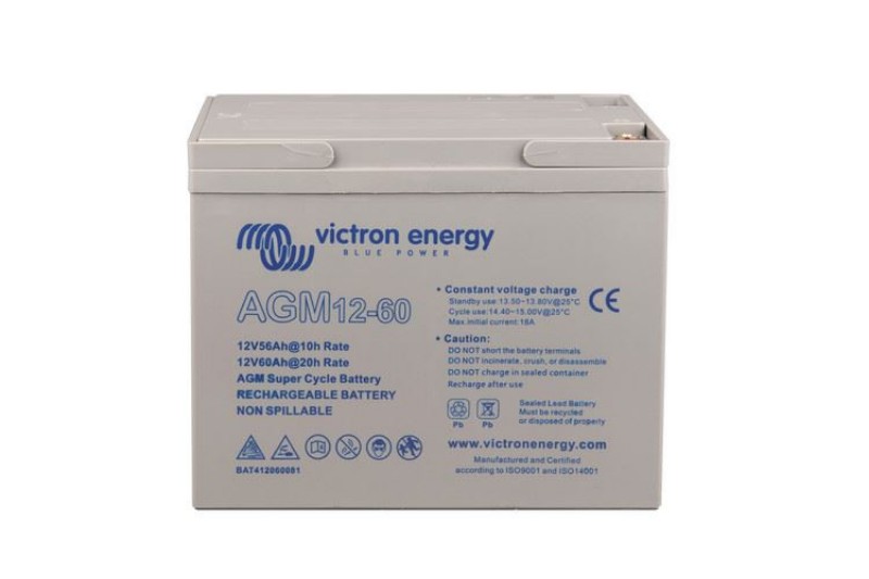 Imagen de BATERÍA VICTRON AGM Superciclo 12V/60AH
