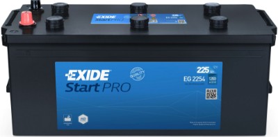 Imagen de Batería EXIDE EG2254 (equivale a TUDOR TG2254) Start PRO