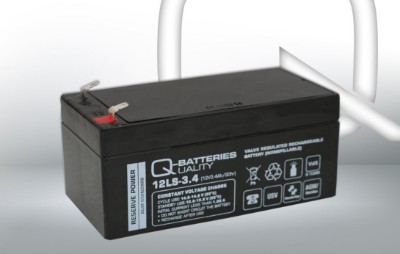 Imagen de Batería Q-BATTERIES 12LS-3.4 AGM Estacionaria 