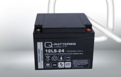 Imagen de Batería Q-BATTERIES 12LS-24 AGM Estacionaria 