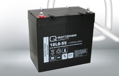 Imagen de Batería Q-BATTERIES 12LS-55 AGM Estacionaria 