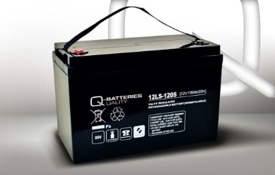 Imagen de Batería Q-BATTERIES 12LS-120S AGM Estacionaria 