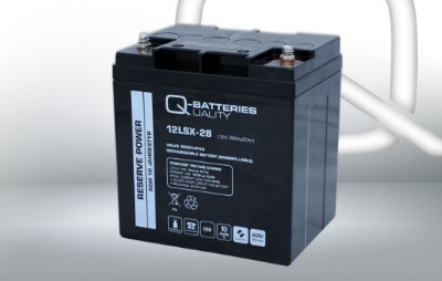 Imagen de Batería Q-BATTERIES 12LSX-28 AGM Long LIfe