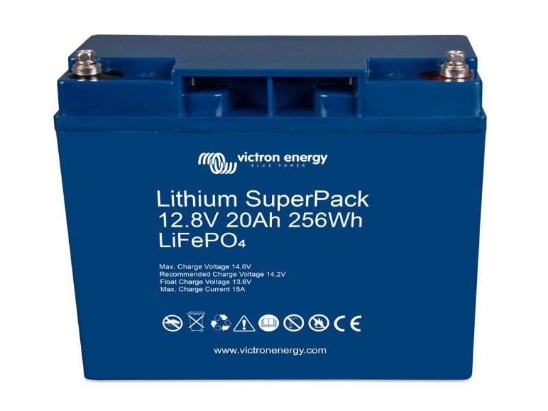 Imagen de BATERÍA VICTRON Litio SuperPack 12,8V/20AH