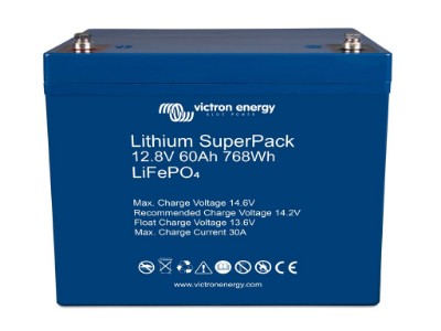 Imagen de BATERÍA VICTRON Litio SuperPack 12,8V/60AH