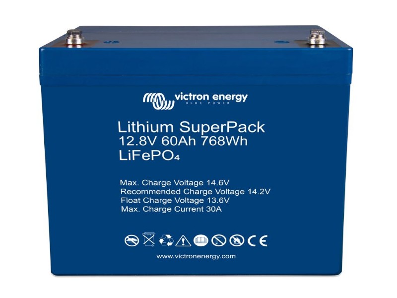 Imagen de BATERÍA VICTRON Litio SuperPack 12,8V/60AH