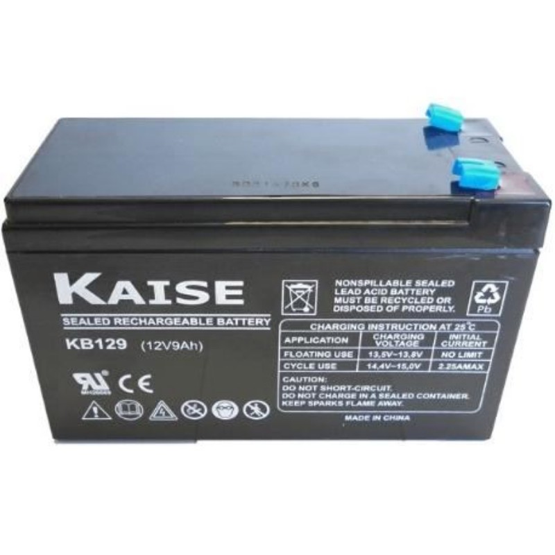 Imagen de BATERÍA KAISE AGM KB1290F1 12V 9Ah