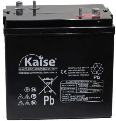 Imagen de Batería KAISE KB6200EV AGM Ciclica 