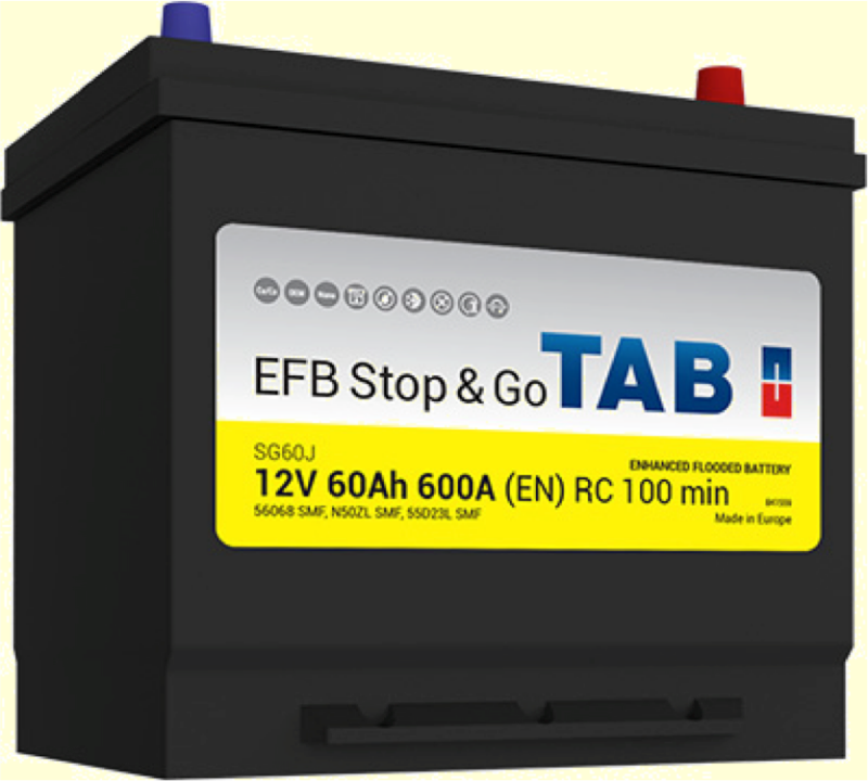Imagen de BATERÍA TAB SG60J START-STOP EFB