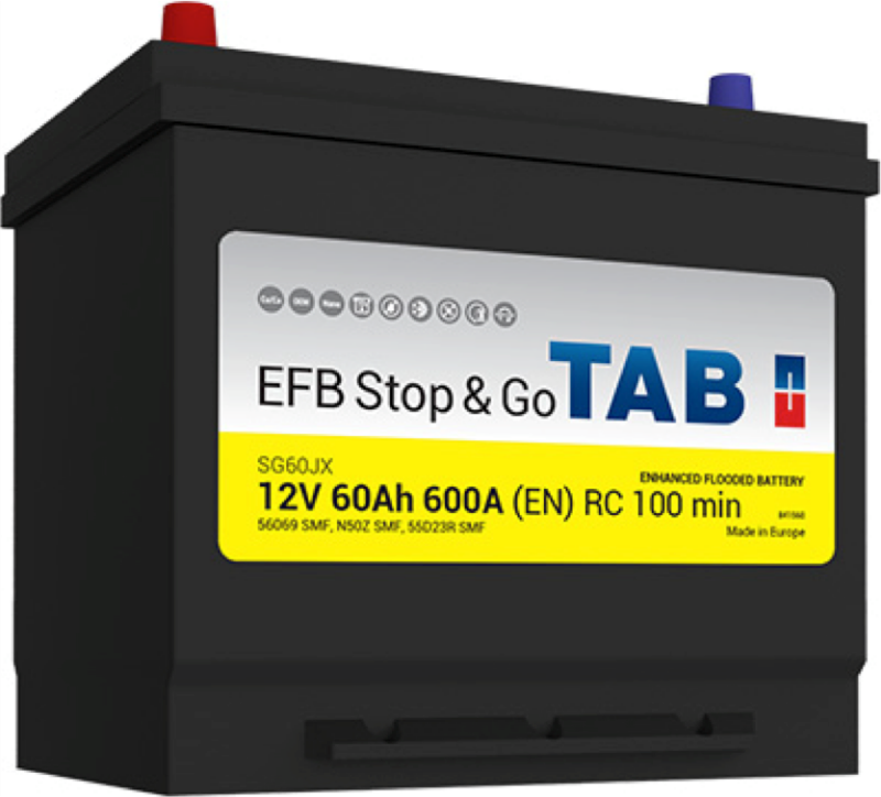 Imagen de BATERÍA TAB SG60JX START-STOP EFB
