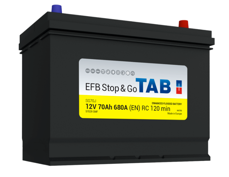 Imagen de BATERÍA TAB SG70JX START-STOP EFB
