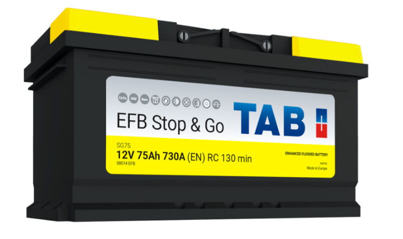 Imagen de BATERÍA TAB SG75 START-STOP EFB