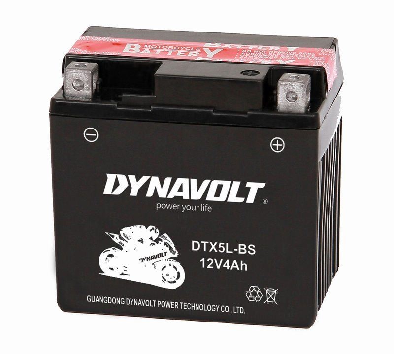 Imagen de BATERÍA DYNAVOLT AGM DTX5L-BS 12V 4Ah