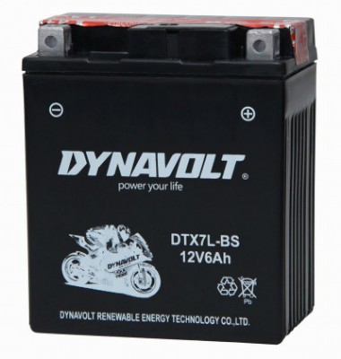 Imagen de BATERÍA DYNAVOLT AGM DTX7L-BS 12V 6Ah