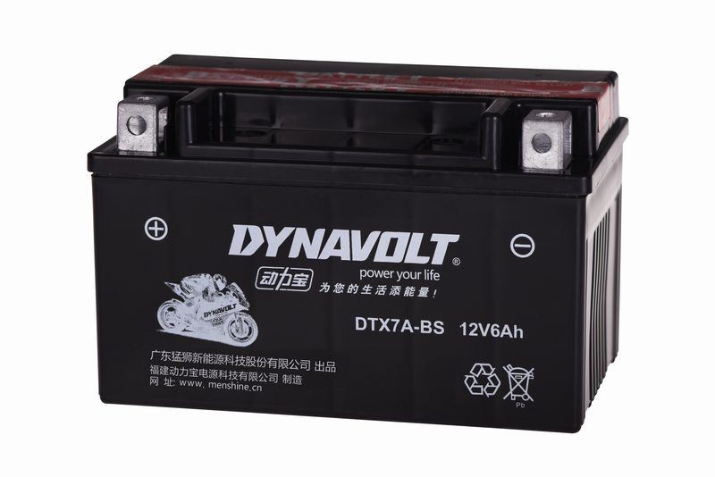 Imagen de BATERÍA DYNAVOLT AGM DTX7A-BS 12V 6Ah