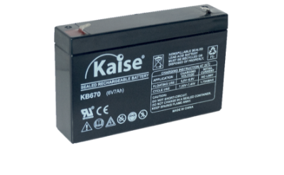 Imagen de Batería KAISE KB670 AGM STANDARD