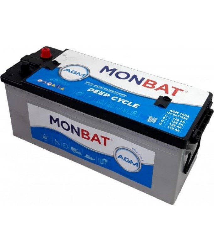 Imagen de BATERÍA MONBAT AGM Ciclica AGM 140A 12V 135Ah