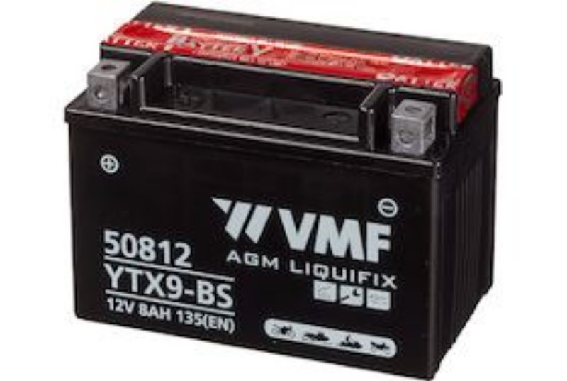 Imagen de BATERÍA VT POWER AGM YTX9-BS 12V 8Ah