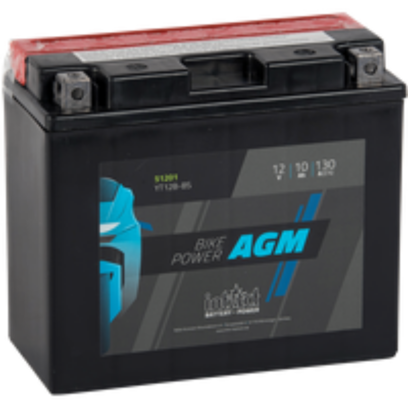 Imagen de BATERÍA INTACT AGM YT12B-BS 12V 10Ah