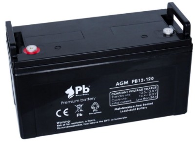 Imagen de Batería Premium Battery PBC12-120 AGM Ciclica