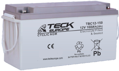 Imagen de Batería TECK TBC12-150 AGM Ciclo Profundo