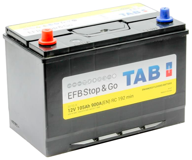 Imagen de BATERÍA TAB SG10JX START-STOP EFB