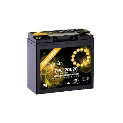 Imagen de BATERÍA ZENITH POWER CRANKING ZPC120020 12V 20Ah