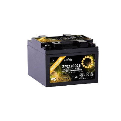 Imagen de BATERÍA ZENITH POWER CRANKING ZPC120025 12V 28Ah