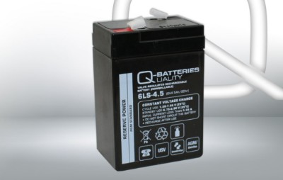 Imagen de Batería Q-BATTERIES 6LS-4.5 AGM Estacionaria 