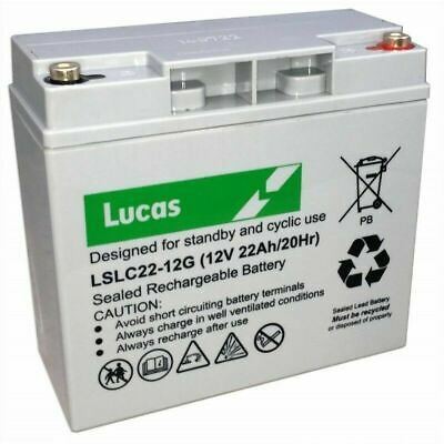 Imagen de BATERÍA LUCAS AGM Ciclica LSLC22-12G 12V 22Ah
