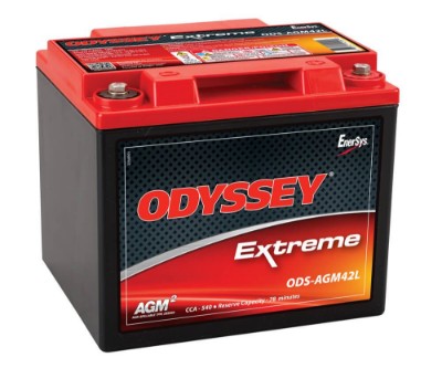 Imagen de BATERÍA ODYSSEY PC1200 Motorsports 42Ah 540A AGM