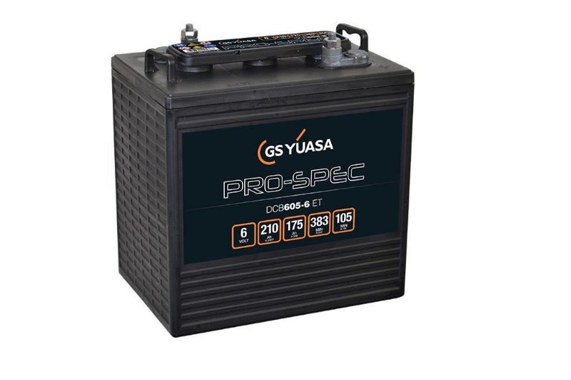 Imagen de BATERÍA YUASA PRO-SPEC DCB605-6 6V 210Ah