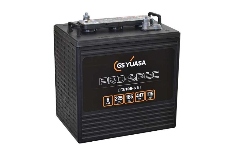 Imagen de BATERÍA YUASA PRO-SPEC DCB105-6 6V 225Ah