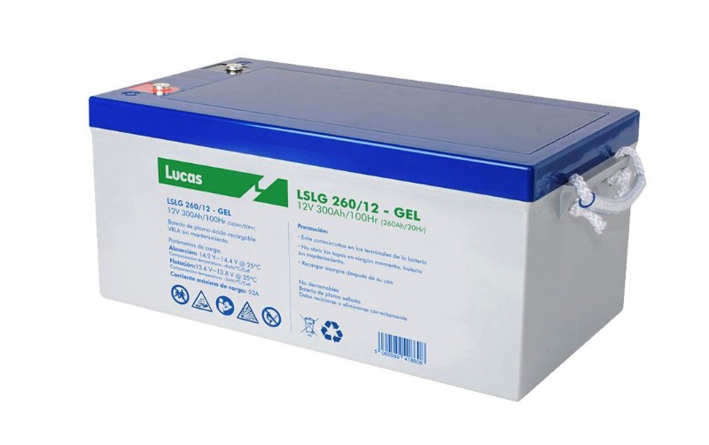 Imagen de Batería LUCAS LSLG260-12 Gel Solar